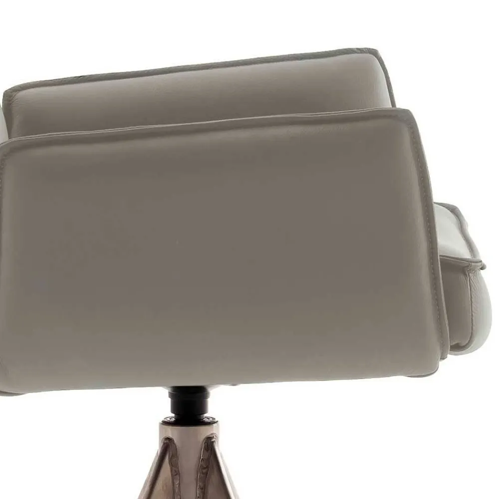 Wohnen Barhocker|Hocker*Bar-Lederstühle mit Armlehnen - Damien (2er Set)