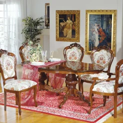 Wohnen Barock Möbel*Barock Essenstisch in Oval Magari 175x110cm