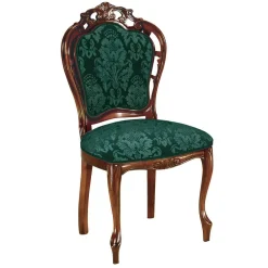 Wohnen Barock Essgruppe mit fünf Stühlen - Ursanna (sechsteilig)