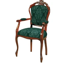 Wohnen Barock Esszimmerstuhl mit Armlehnen - Vennezo