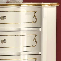 Wohnen Flurkommoden*Barock Hochkommode mit fünf Schubladen - Datalera