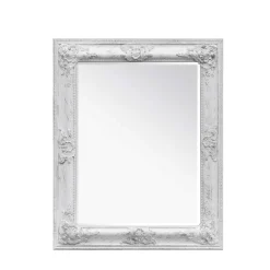 Wohnen Barock Spiegel Imenza in Weiß