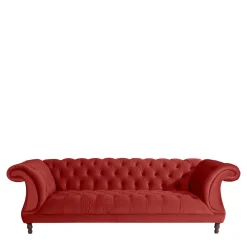 Wohnen Sofas|Sofa*Barock Wohnzimmersofa in Ziegelrot - Henissa