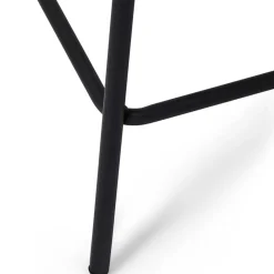 Wohnen Skandinavische Möbel|Sessel & Hocker*Barstühle in Cremeweiß und Schwarz - Bean (2er Set)