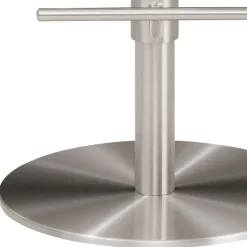 Wohnen Barhocker|Hocker*Barstuhl aus Echtleder in Anthrazit - Charlena