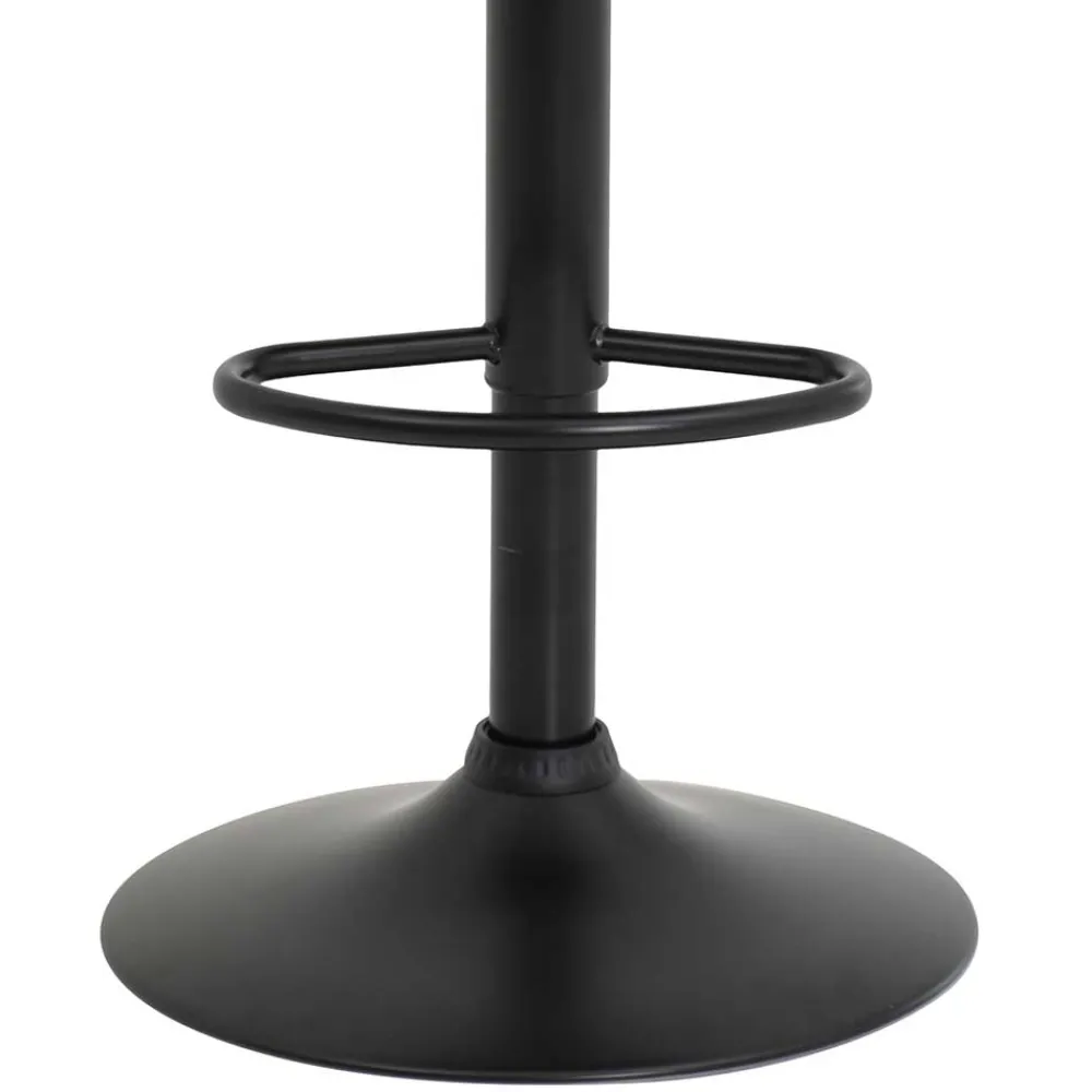 Wohnen Barhocker|Sessel & Hocker*Barstuhl aus Velours in Grau - Brooklyn (2er Set)