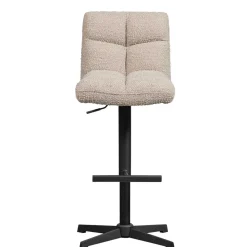 Wohnen Barstuhl in Beige Boucle - Salmanca (2er Set)