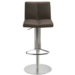 Wohnen Barhocker|Hocker*Barstuhl in Schlamm Kunstleder - Agosta