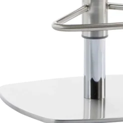 Wohnen Barstuhl in Schwarz - echtes Leder - Jodolio