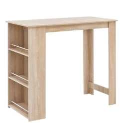 Wohnen Bartisch mit Regal in Sonoma-Eiche - Calls