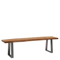 Wohnen Loft Möbel|Industrial Möbel*Baumkanten Essbank aus Akazie Massivholz - Yukon