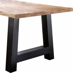 Wohnen Baumkanten Esstisch Morienta aus Eiche massiv