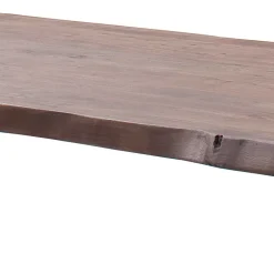 Wohnen Baumkanten Tisch aus Akazie in Walnuss Braun - Rodrico