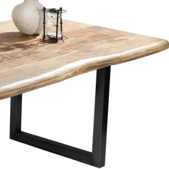Wohnen Loft Möbel|Industrial Möbel*Baumkantentisch aus Mangobaum Massivholz - Danae