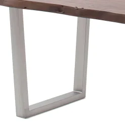 Wohnen Baumkanten-Tisch in Walnuss Braun - Bennetto