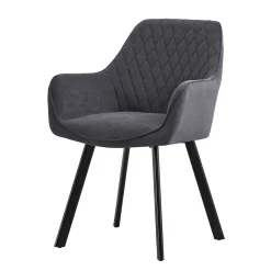 Wohnen Baumkantentisch und vier Stühle Set - Lago (fünfteilig)