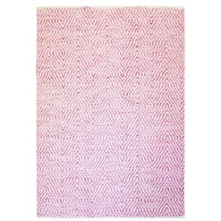 Wohnen Weiße Möbel|Teppiche*Baumwollteppich mit Zickzack-Muster - Garrysa