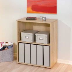 Wohnen Bücherregal Symatra in Eiche Sonoma