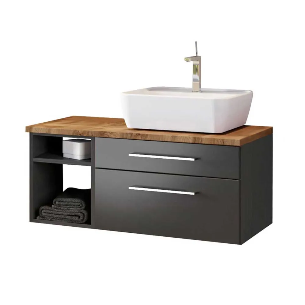 Wohnen Becken & Unterschrank im Möbelset - Estregos (dreiteilig)