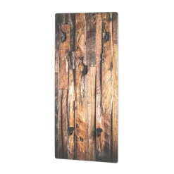 Wohnen Bedruckte Garderobe im Vintage Holz Dekor - Cuyano