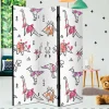 Kinder Wohnen Bedruckter Paravent mit Origami Dinos - LittleBill