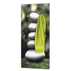 Wohnen Bürogarderoben*Bedrucktes Garderobenpaneel aus MDF - Barna