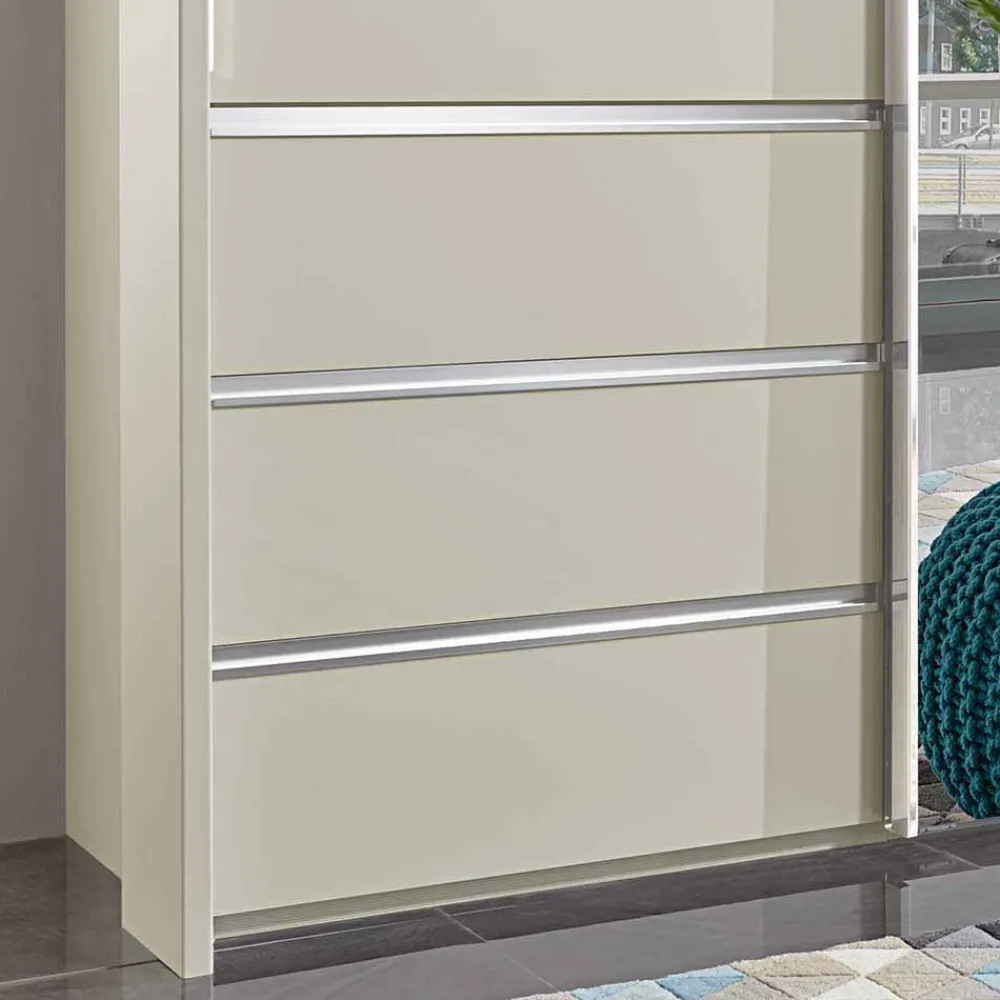 Wohnen Beiger Schlafzimmerschrank Pastranav mit sechs Schubladen