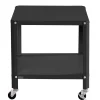 Wohnen Beistelltisch auf Rollen in Schwarz - Holiday