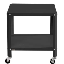 Wohnen Beistelltisch auf Rollen in Schwarz - Holiday