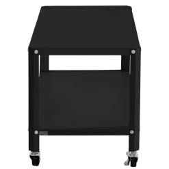 Wohnen Beistelltisch auf Rollen in Schwarz - Holiday