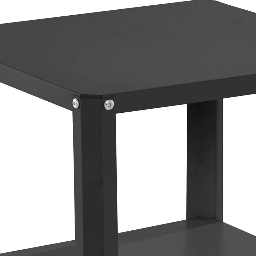 Wohnen Beistelltisch auf Rollen in Schwarz - Holiday