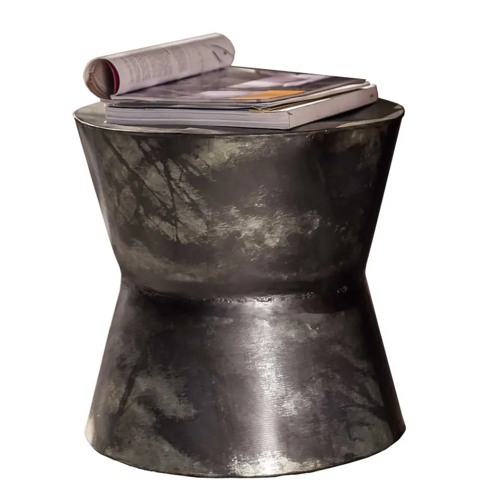 Wohnen Telefontische*Beistelltisch aus Eisen mit Antik Finish - Altamira