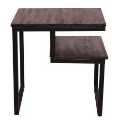 Wohnen Kolonialmöbel*Beistelltisch aus Teak Recyclingholz - Solapura