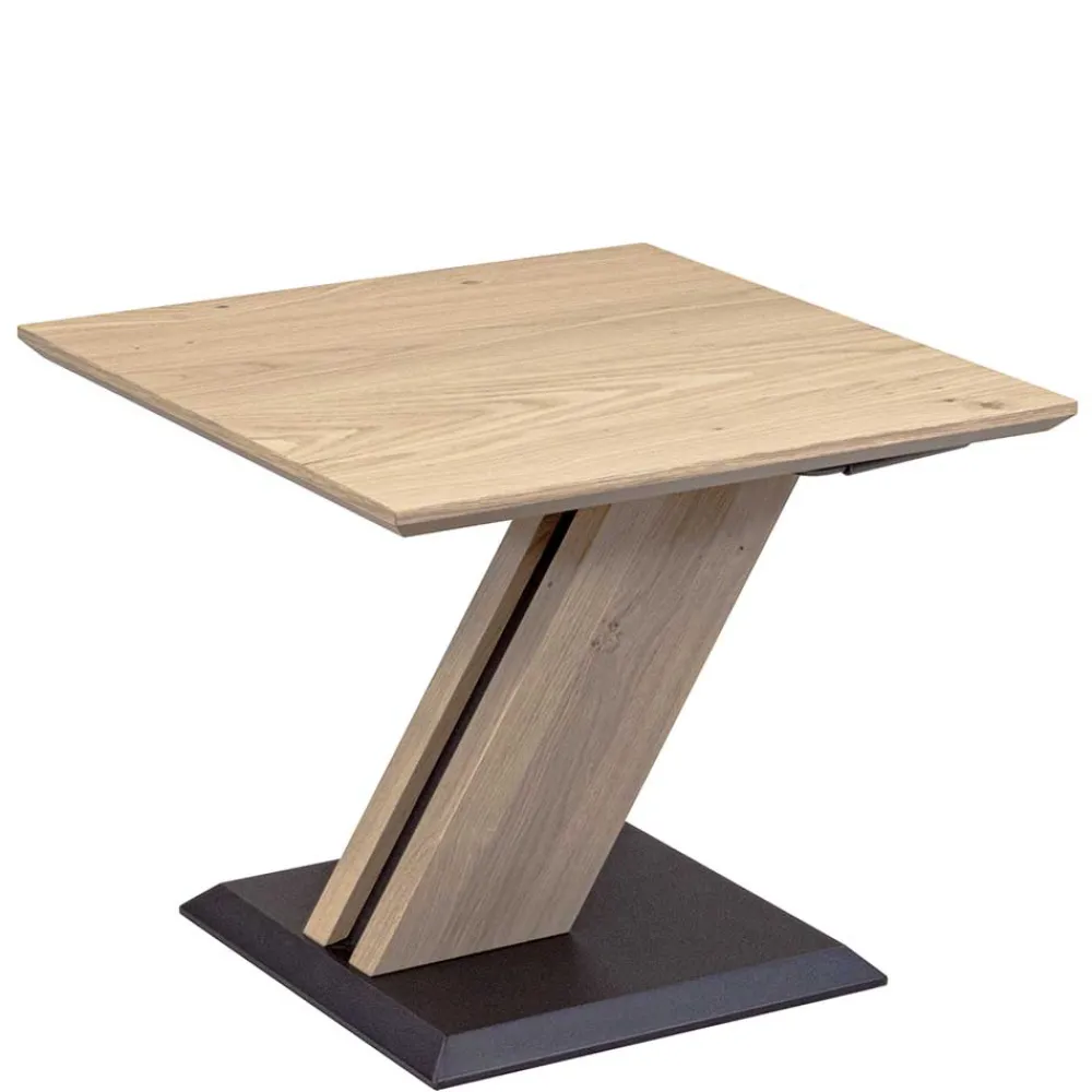 Wohnen Telefontische*Beistelltisch im Z-Design in Wildeiche Bianco Furnier - Finesto