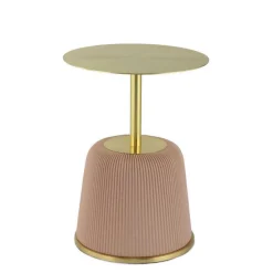 Wohnen Telefontische*Beistelltisch in Rosa und Gold - Vilantinos