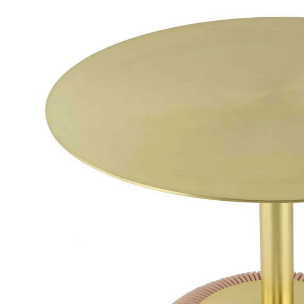 Wohnen Telefontische*Beistelltisch in Rosa und Gold - Vilantinos