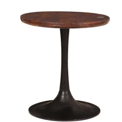 Wohnen Beistelltisch in Rund mit Trompetenfuß - Offia