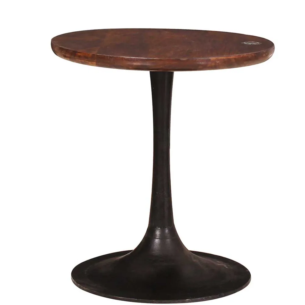 Wohnen Beistelltisch in Rund mit Trompetenfuß - Offia