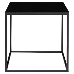 Wohnen Beistelltisch mit Bügelgestell in Schwarz - Espnoz