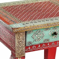 Wohnen Boho Style Möbel|Orientalische Möbel*Beistelltisch mit Schublade orientalisch - Camelon