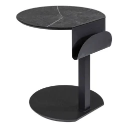 Wohnen Beistelltisch mit Zeitungsablage höhenverstellbar - Granado