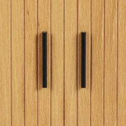 Wohnen Nachttische|Kommoden*Beistelltisch Nachtkommode mit Schiebetüren - Barnetta