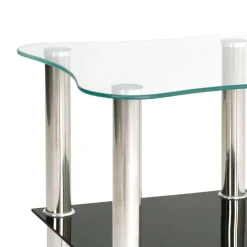 Wohnen Beistelltisch Namira in Edelstahl-Optik