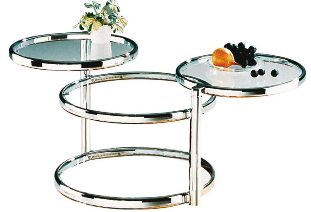 Wohnen Beistelltisch Rounder in Silber