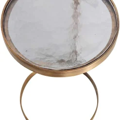 Wohnen Telefontische*Beistelltische mit Strukturglasplatte - Shearme (zweiteilig)