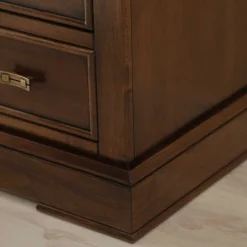 Wohnen Wohnzimmerschränke|Vitrinen*Beleuchtete Vitrine in Walnuss Braun - Istefanio