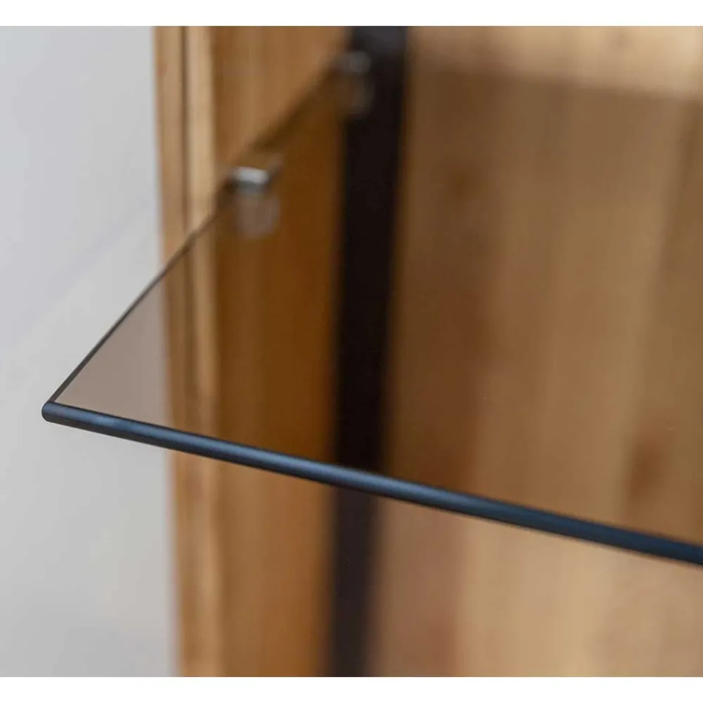 Wohnen Wohnzimmerschränke|Schränke*Beleuchteter Vitrinenschrank 2-türig - Cocondar