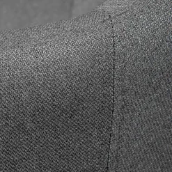 Wohnen Bürostühle*Bequemer Büro Polsterstuhl in Grau Stoff - Jayant