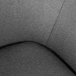 Wohnen Bürostühle*Bequemer Büro Polsterstuhl in Grau Stoff - Jayant