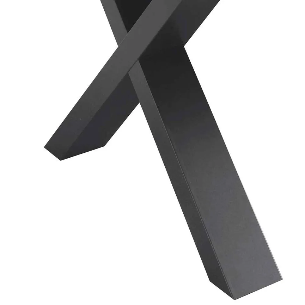 Wohnen Loft Möbel|Industrial Möbel*Betonoptik Ausziehtisch mit zwei Einlegeplatten - Relisa